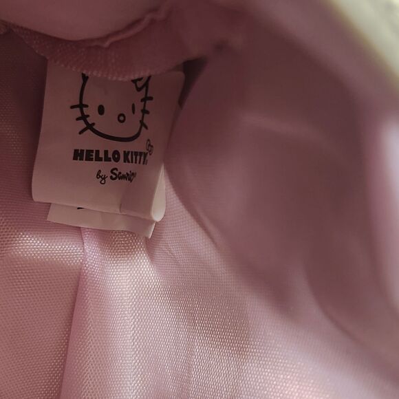 Hello Kitty Mini Purse Shoulder Bag – NWT, Sanrio, Zippered w/ Pink Satin - Picture 5 of 8